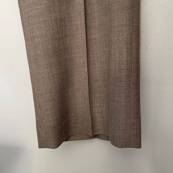 JC Penney Towncraft Worsted Wool Polyester Men’s Grey Dress Pants 38x30 - Picture 8 of 9